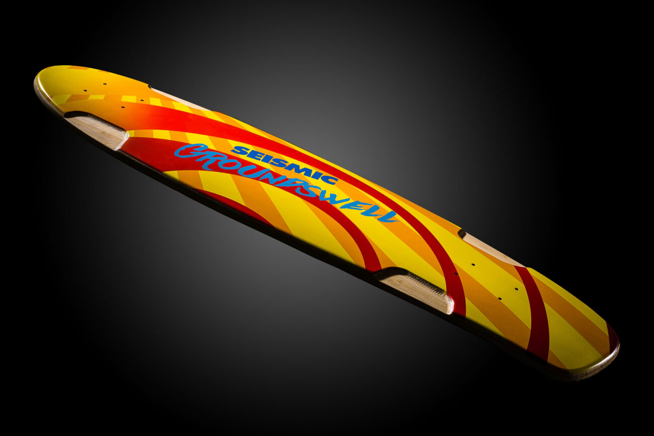 Colorful skateboard photo