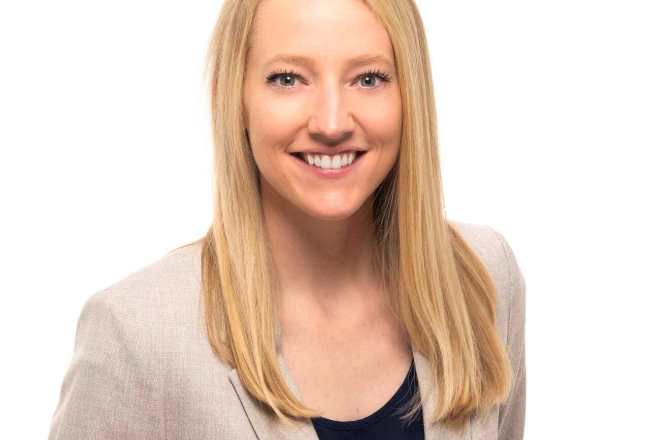 Headshot of woman in blazer